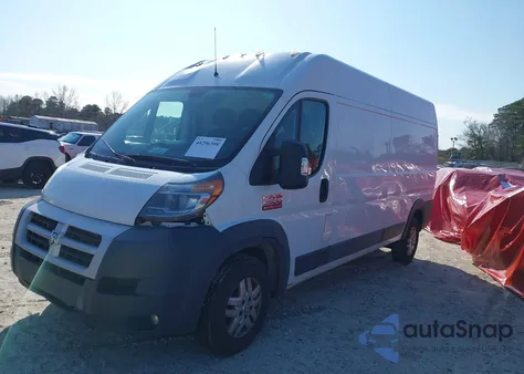 2014 Ram Promaster 2500 High Roof из США, поврежденный, VIN 3C6TRVDG7EE104353
